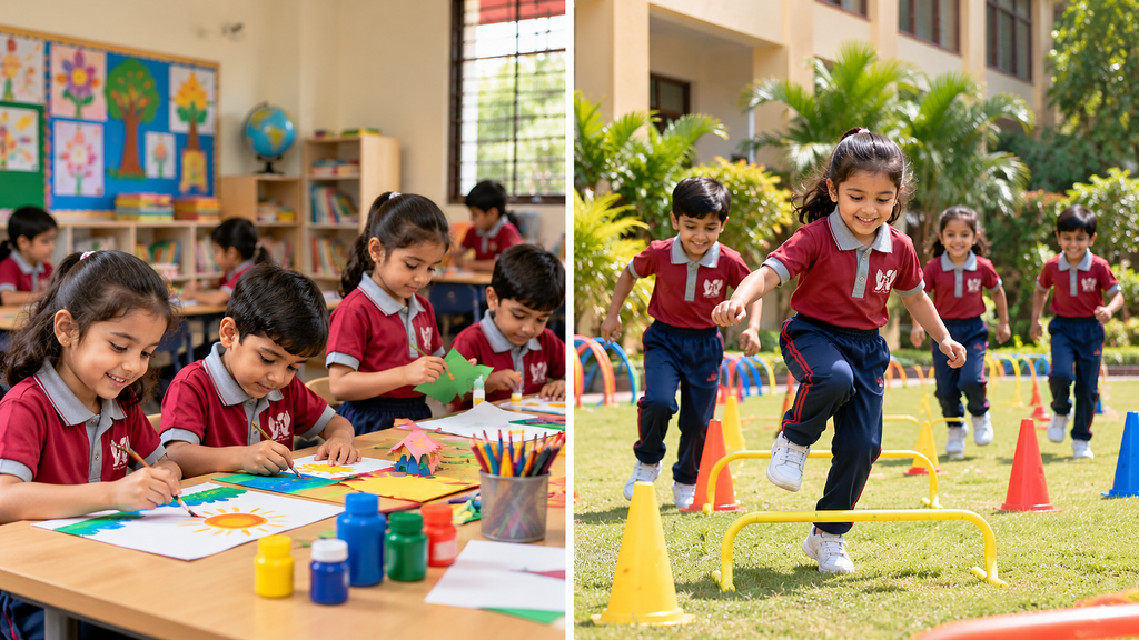 What’s New? CBSE Curriculum: Complete Guide for Parents (2026-27 Edition) 2 Creative Classrooms Playful Fields